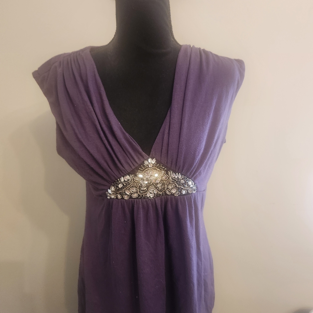 Studio Y Rich Purple Top